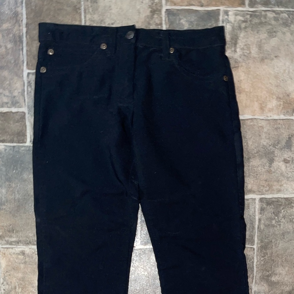 Ponnytail usa. stretchy soft feel 5 pockets Black small 0-2